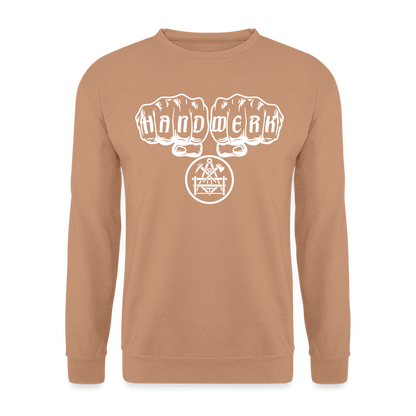 Unisex Pullover "Betonbauer" Mocca Unisex Pullover