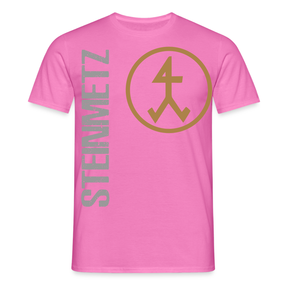 Unisex T-Shirt "Steinmetz" Pink Männer T-Shirt