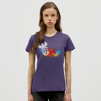 Frauen T-Shirt "Splash-Maler" Frauen T-Shirt