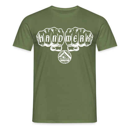 Unisex T-Shirt "Parkettleger" Militärgrün Männer T-Shirt
