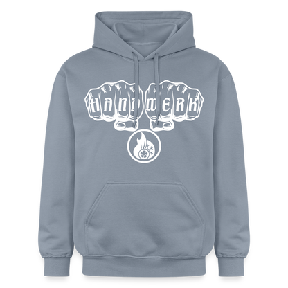 Gildan Unisex Softstyle® "Klimatechniker" Blau Gildan Unisex Softstyle® Midweight Hoodie