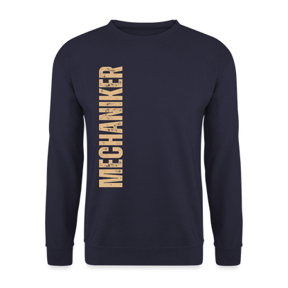 Unisex Pullover "Mechaniker" Navy Unisex Pullover