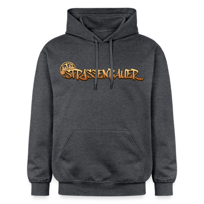 Gildan Unisex Softstyle® "Strassenbauer" Dunkelgrau meliert Gildan Unisex Softstyle® Midweight Hoodie