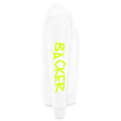 Unisex Premium Pullover "Bäcker" neongelb Männer Premium Pullover