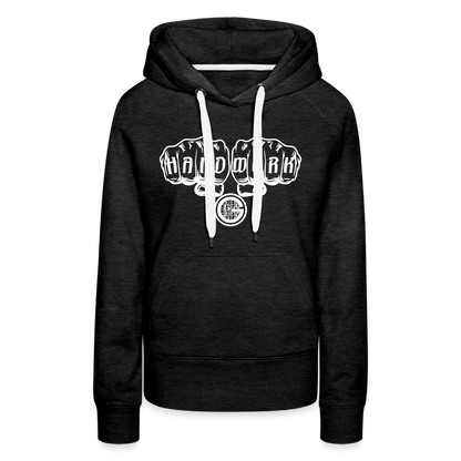Frauen Premium Hoodie "Gerüstbauer" - Anthrazit