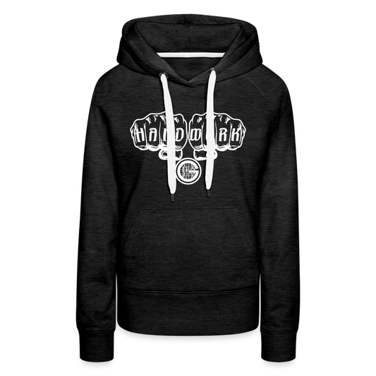 Frauen Premium Hoodie "Gerüstbauer" - Anthrazit