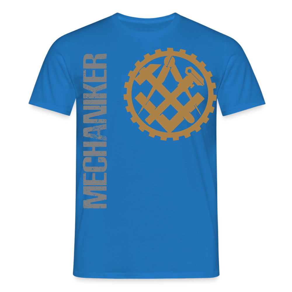 Unisex T-Shirt "Mechaniker" Royalblau Männer T-Shirt