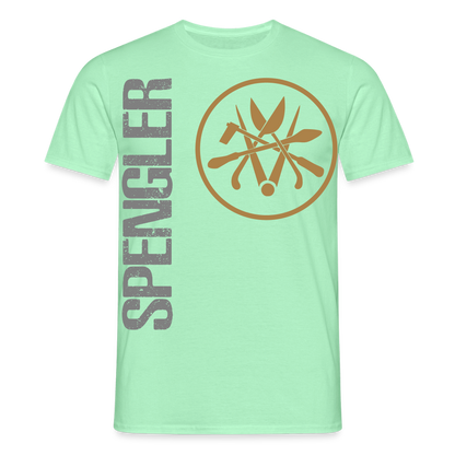 Unisex T-Shirt "Spengler" Mintgrün Männer T-Shirt