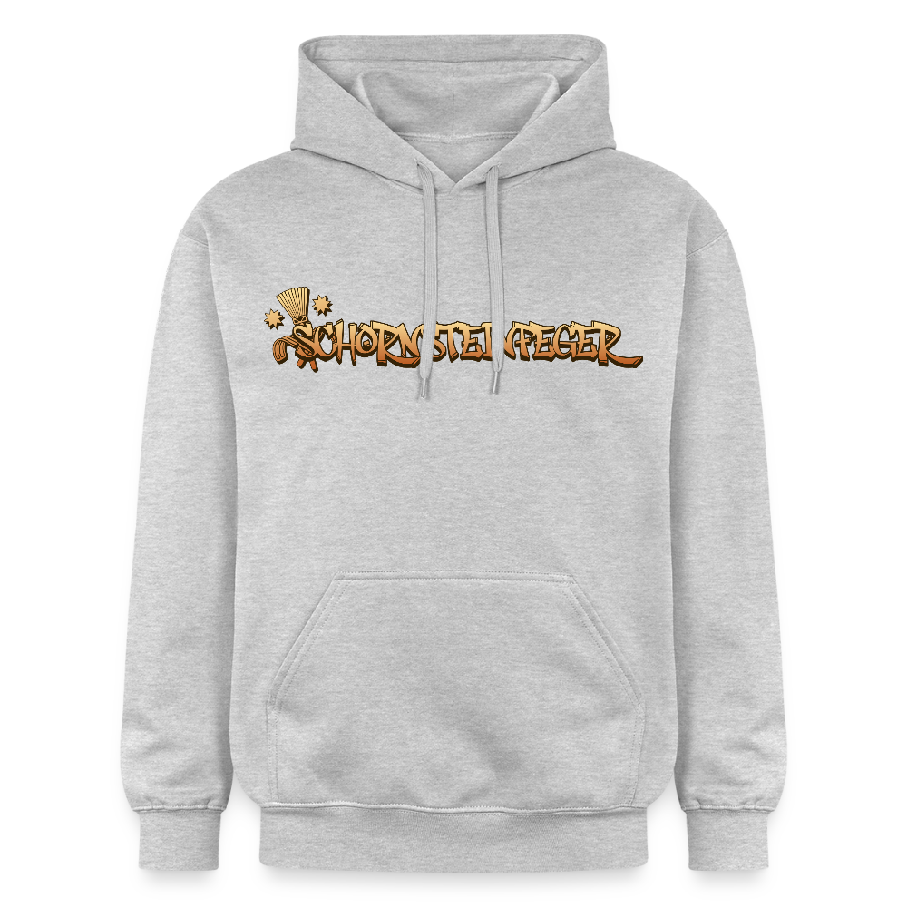 Gildan Unisex Softstyle® "Schornsteinfeger" Hellgrau meliert Gildan Unisex Softstyle® Midweight Hoodie