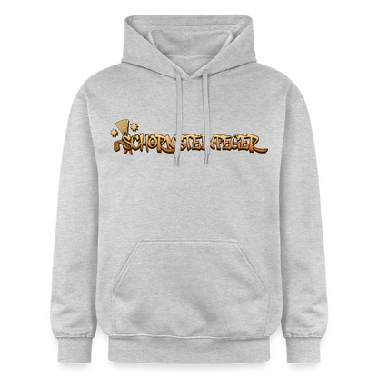 Gildan Unisex Softstyle® "Schornsteinfeger" Hellgrau meliert Gildan Unisex Softstyle® Midweight Hoodie