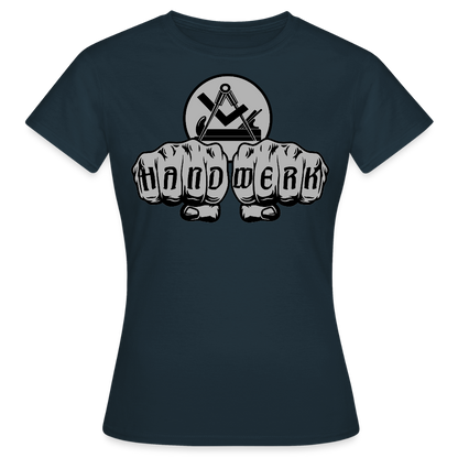 Frauen T-Shirt "Schreiner/Tischler" - Navy