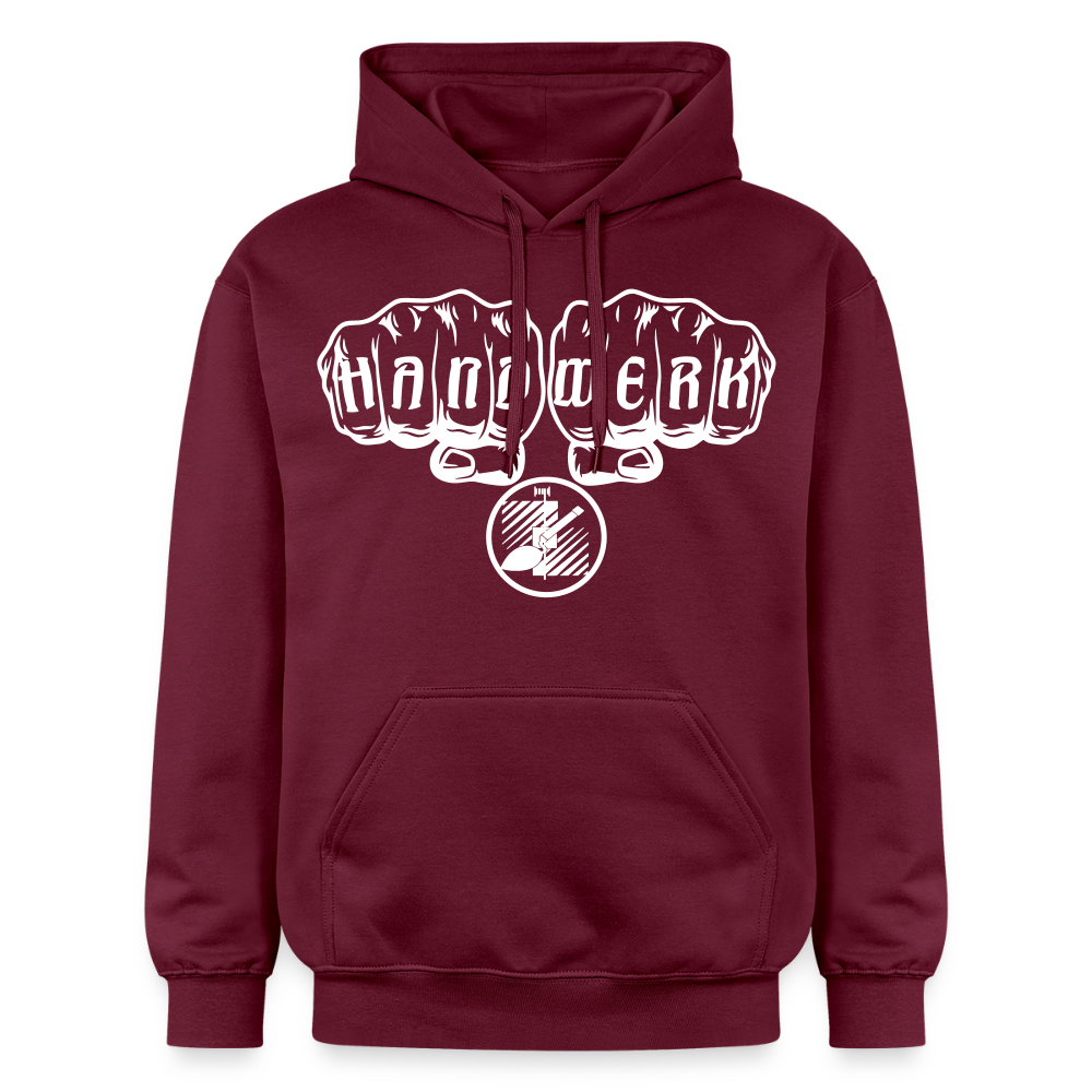 Gildan Unisex Softstyle® "Fliesenleger" Maroon Gildan Unisex Softstyle® Midweight Hoodie