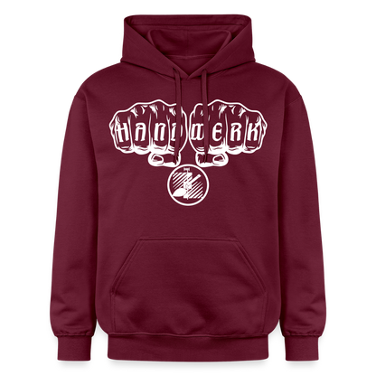 Gildan Unisex Softstyle® "Fliesenleger" Maroon Gildan Unisex Softstyle® Midweight Hoodie
