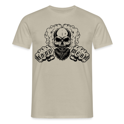 Unisex T-Shirt "Blackbeard-Handwerk" Sandbeige Männer T-Shirt