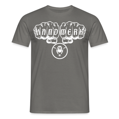 Unisex T-Shirt "Schweisser" Graphit Männer T-Shirt