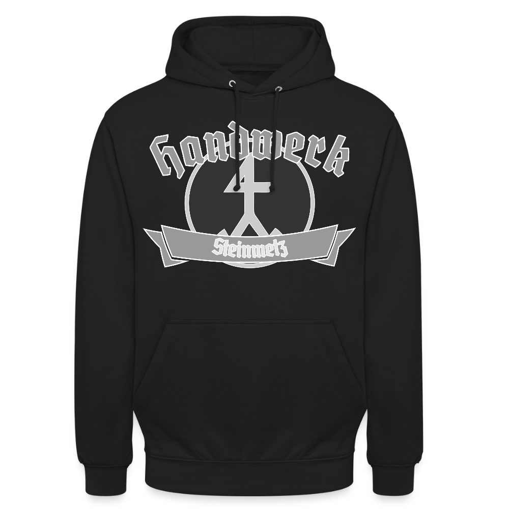Unisex Hoodie "Steinmetz" Schwarz Unisex Hoodie