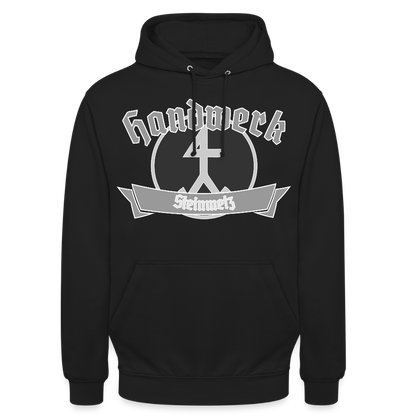 Unisex Hoodie "Steinmetz" Schwarz Unisex Hoodie