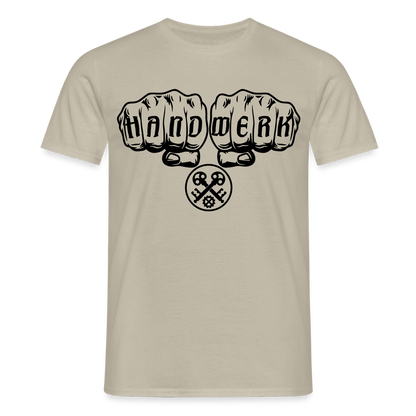 Unisex T-Shirt "Schlosser" Sandbeige Männer T-Shirt
