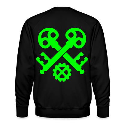 Unisex Premium Pullover "Schlosser" neongrün Männer Premium Pullover