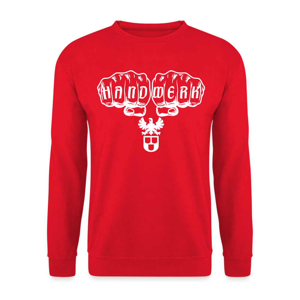 Unisex Pullover "Maler" Rot Unisex Pullover