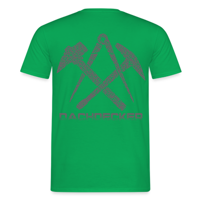Unisex T-Shirt "Dachdecker" Kelly Green Männer T-Shirt