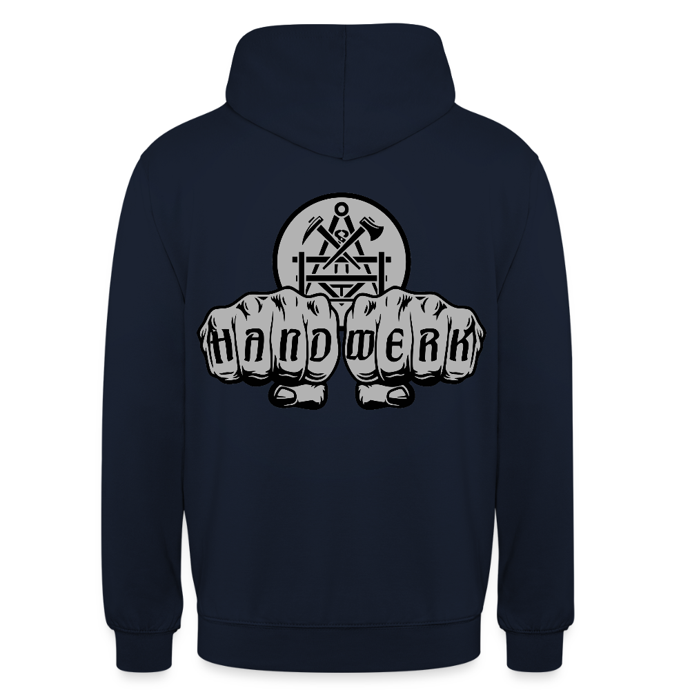 Unisex Standard Hoodie "Betonbauer" beidseitig bedruckt Unisex Hoodie