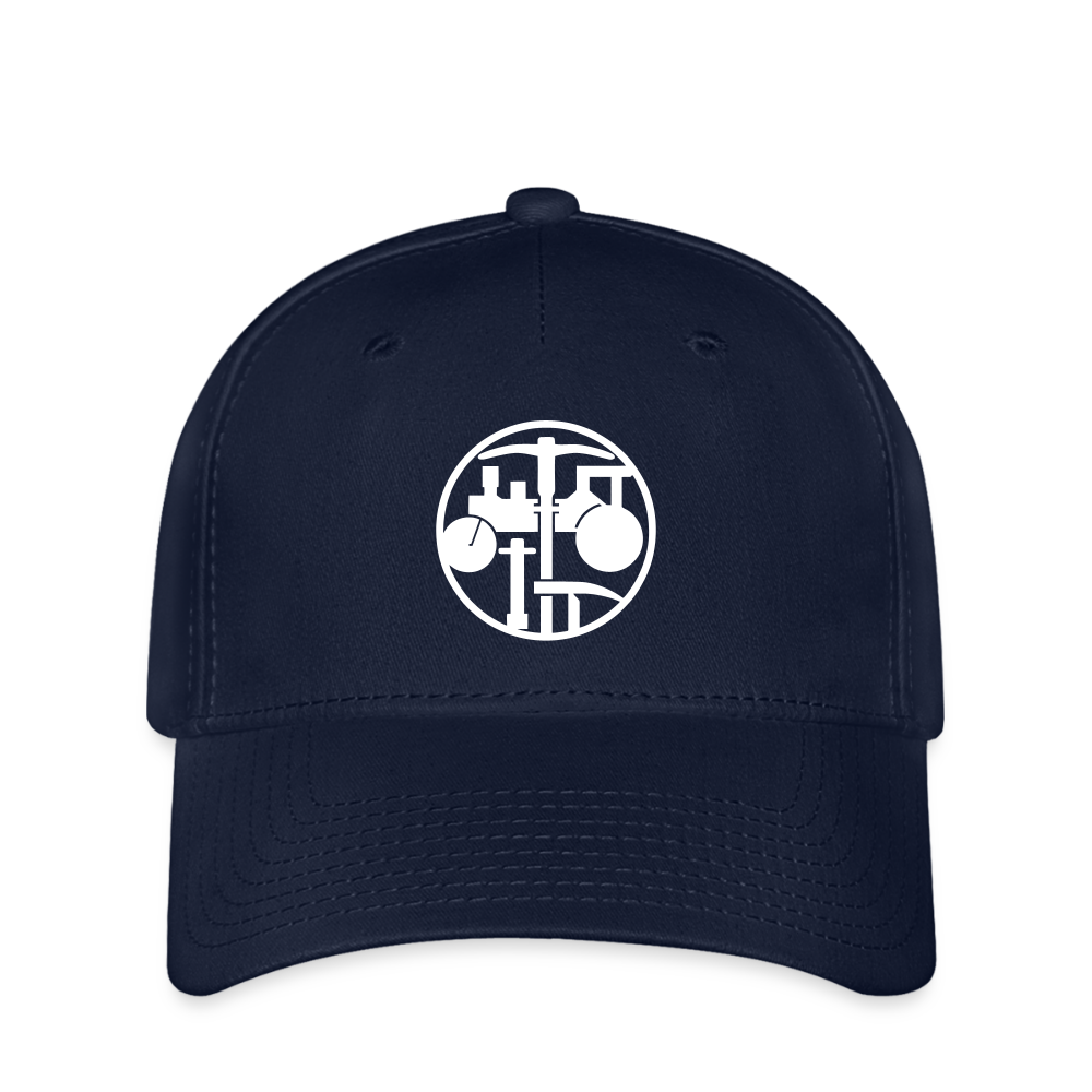 Flexfit Cap "Strassenbauer" Navy Flexfit Cap