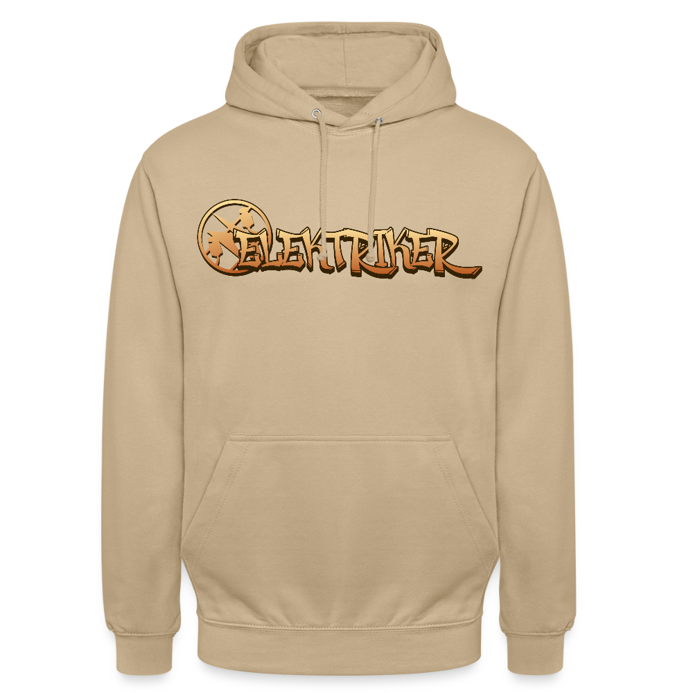 Unisex Hoodie "Elektriker" Beige Unisex Hoodie