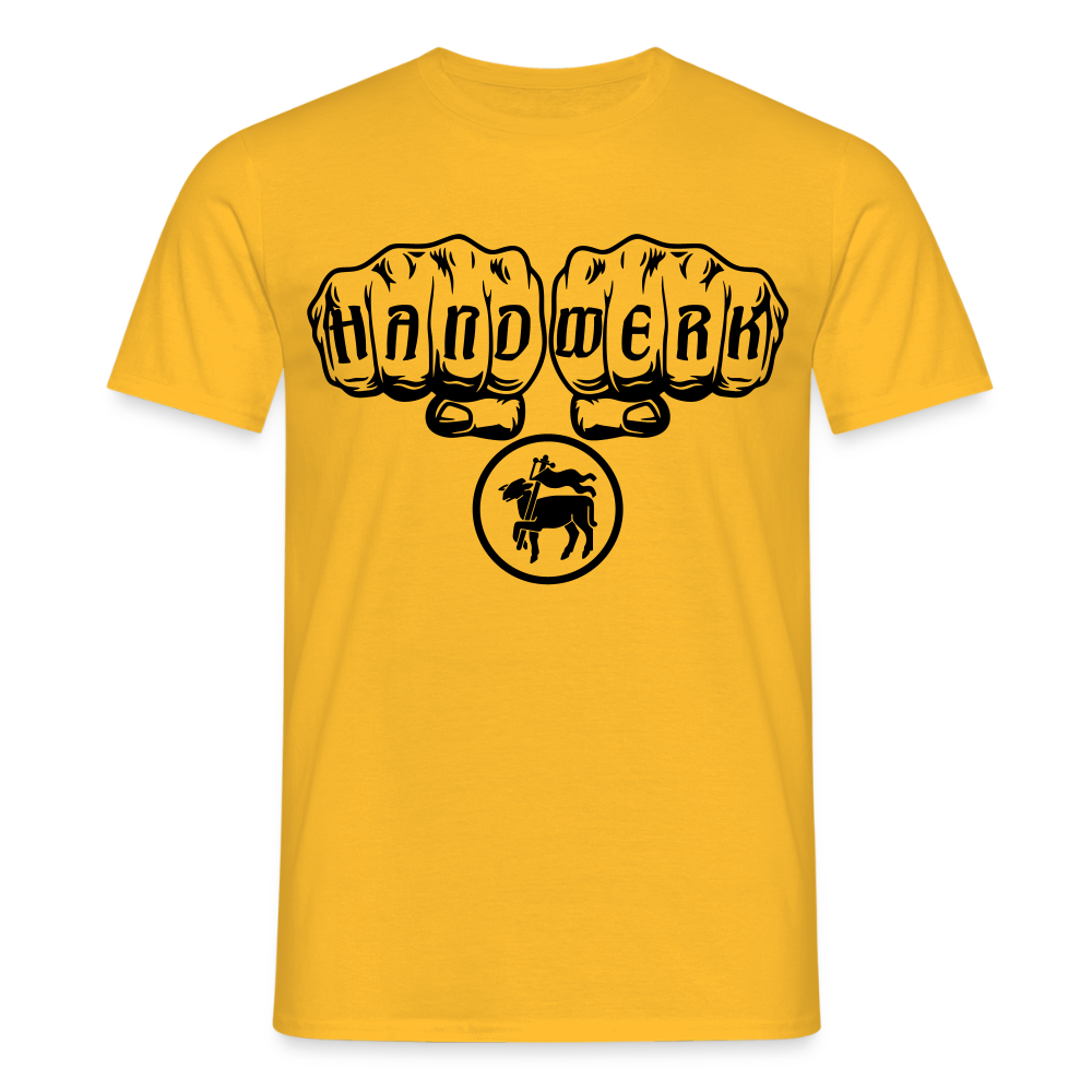 Unisex T-Shirt "Fleischer" Gelb Männer T-Shirt