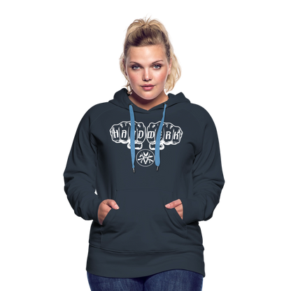 Frauen Premium Hoodie "Spengler" - Navy