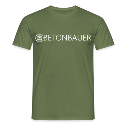 Unisex T-Shirt "Betonbauer" Militärgrün Männer T-Shirt
