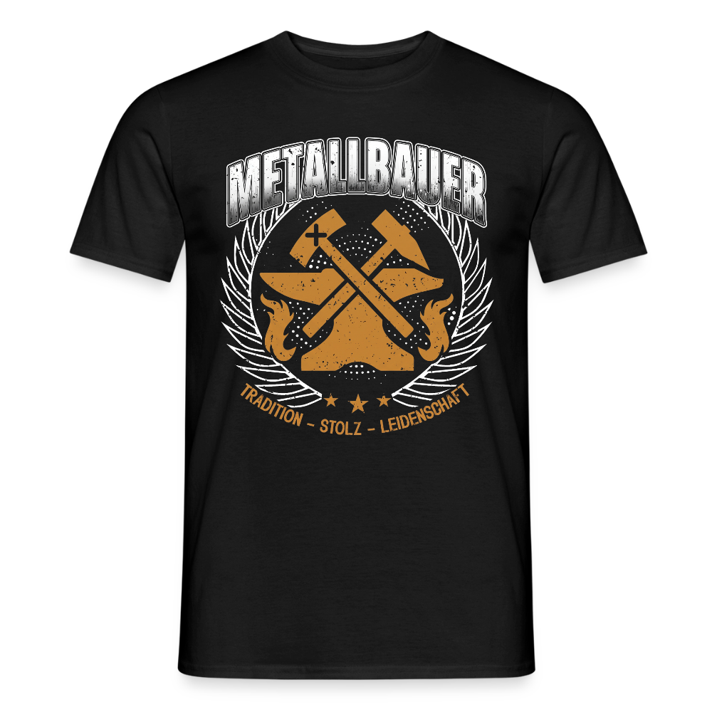 Unisex Metallbauer T-Shirt von Spreadconnect, traditionelles Männer T-Shirt mit Druck, bequem und lässig für den Alltag