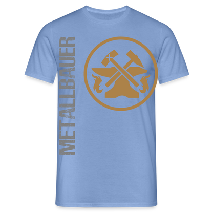Unisex T-Shirt "Metallbauer" carolina blue Männer T-Shirt