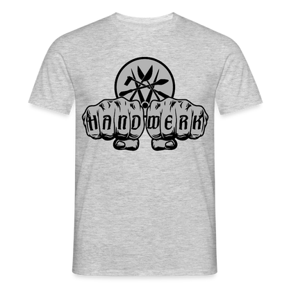 Unisex T-Shirt "Spengler" Grau meliert Männer T-Shirt