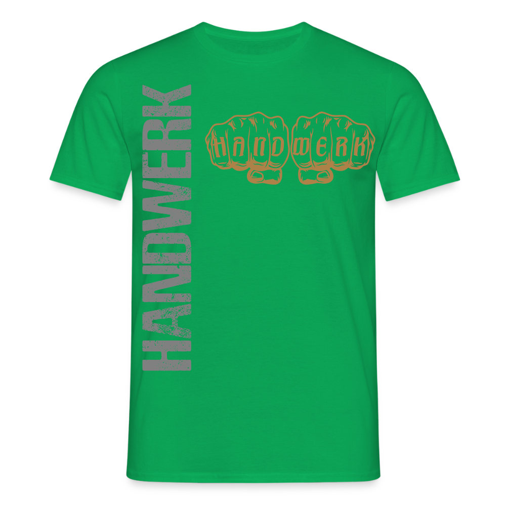 Unisex T-Shirt "Handwerk24" Kelly Green Männer T-Shirt
