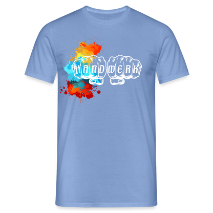 Unisex T-Shirt "Splash" carolina blue Männer T-Shirt