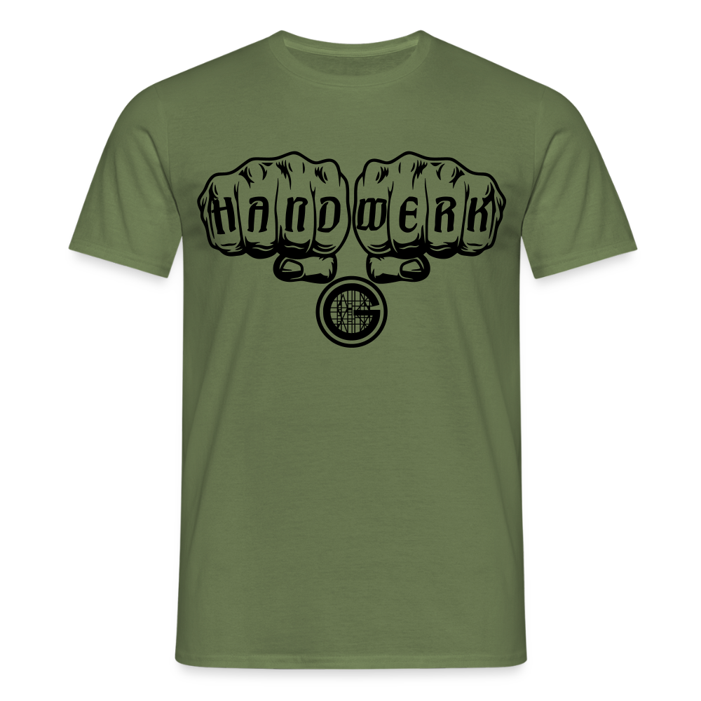 Unisex T-Shirt "Gerüstbauer" - Militärgrün