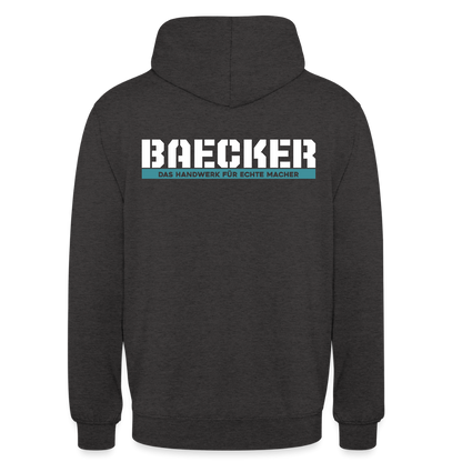 Unisex Hoodie HW-300 | MACHER "Bäcker" Anthrazit Unisex Hoodie {{ color }}