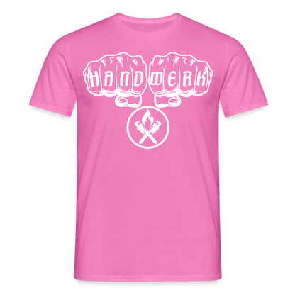 Unisex T-Shirt "Heizungsbauer" Pink Männer T-Shirt