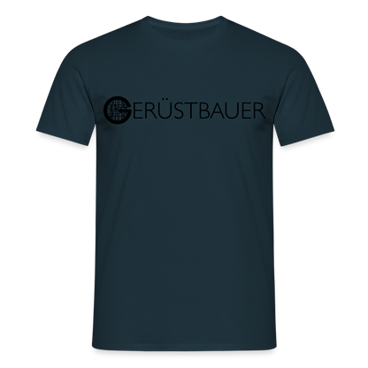 Unisex T-Shirt "Gerüstbauer" Navy Männer T-Shirt