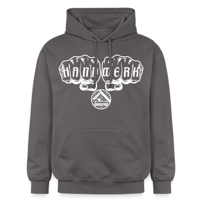 Gildan Unisex Softstyle® "Parkettleger" Dunkelgrau Gildan Unisex Softstyle® Midweight Hoodie