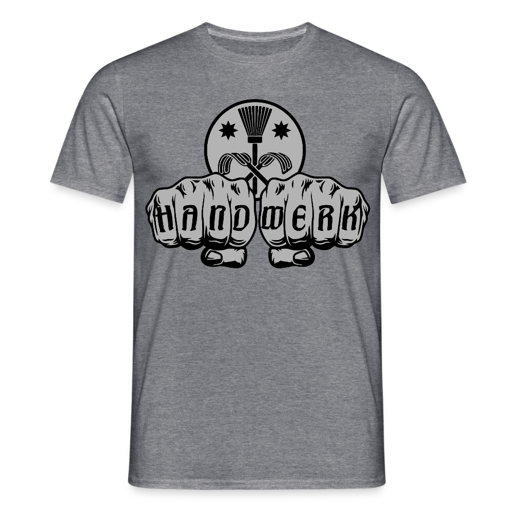 Unisex T-Shirt "Schornsteinfeger" Graphit meliert Männer T-Shirt