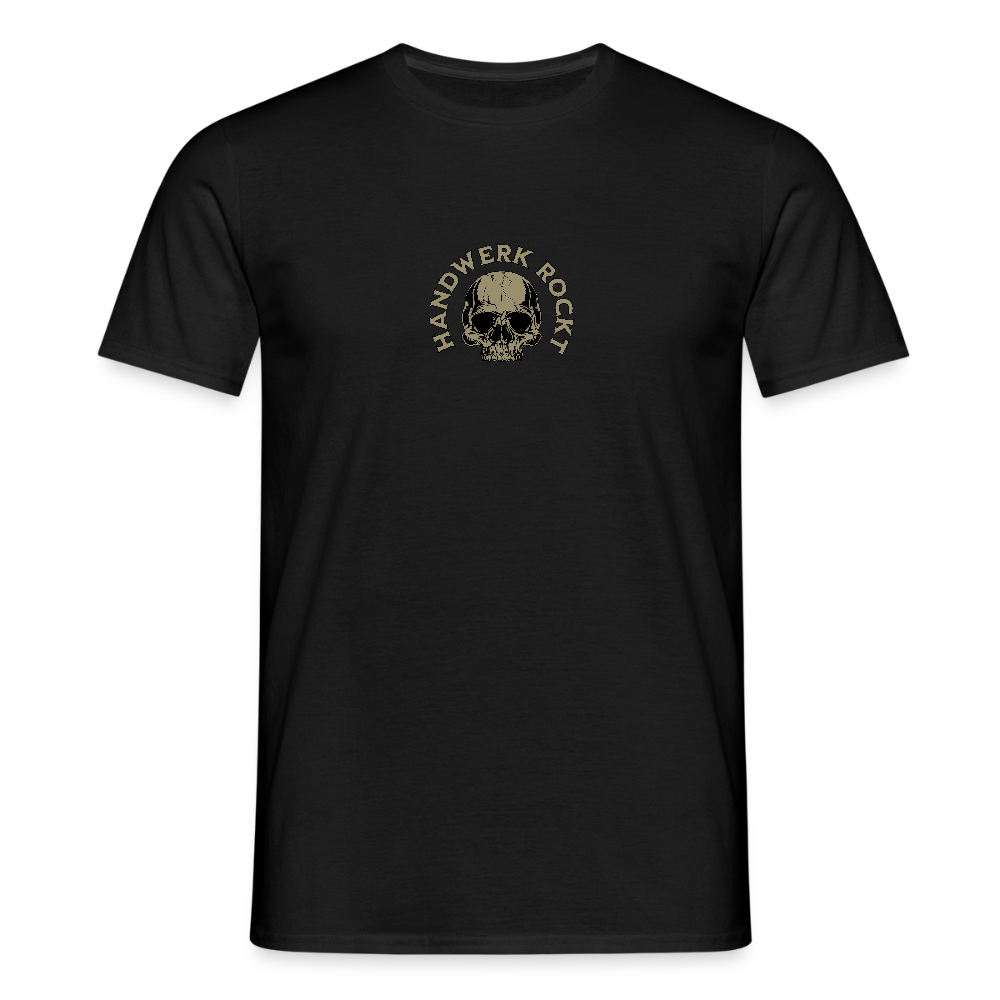 Unisex T-Shirt "Handwerk-Rockt" (beidseitig bedruckt) Männer T-Shirt