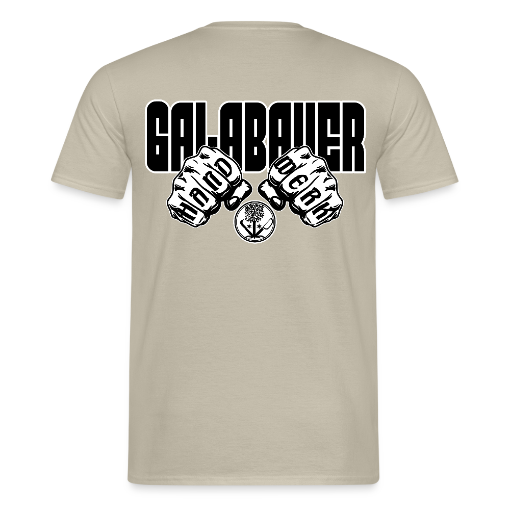 Unisex T-Shirt "GaLaBauer" Sandbeige Männer T-Shirt