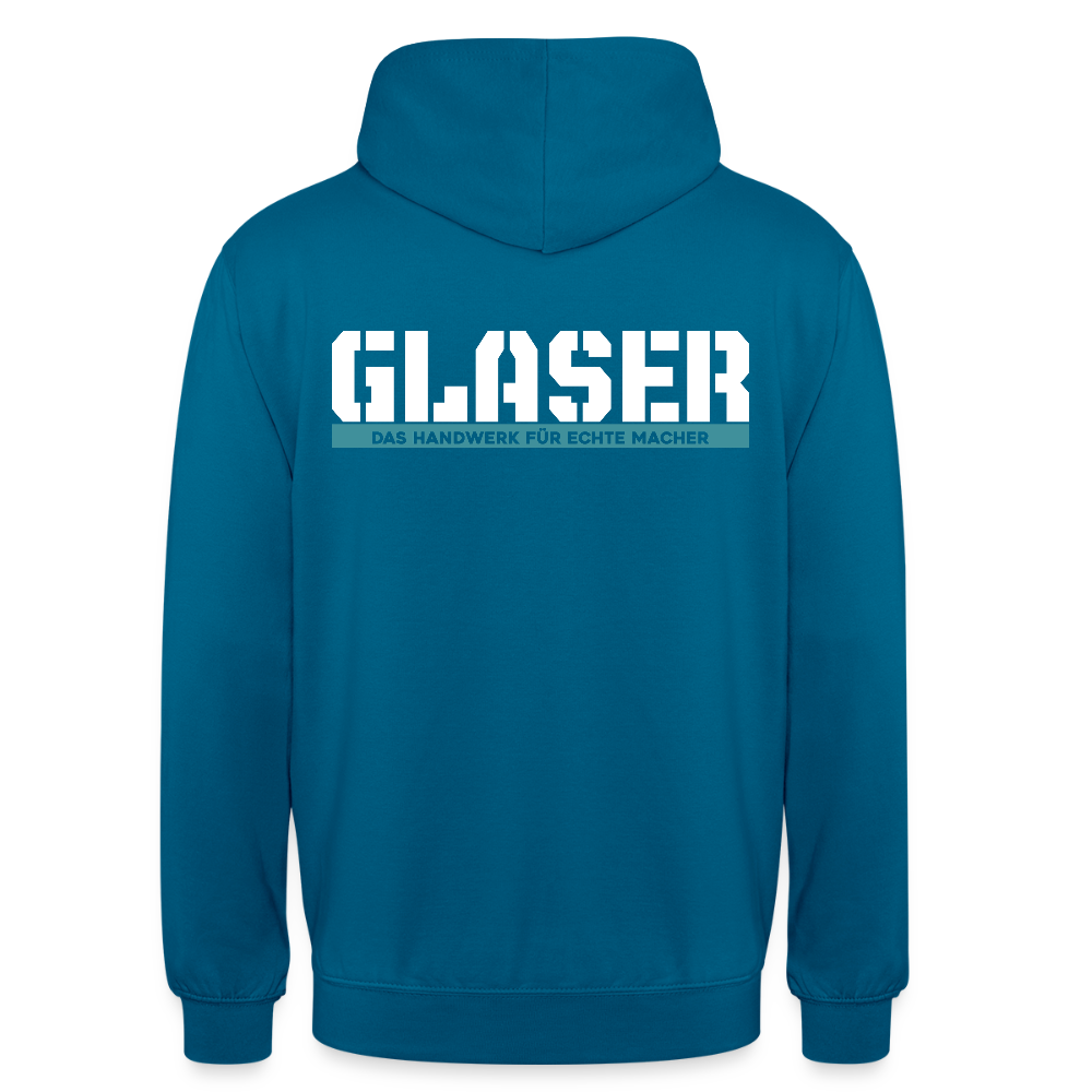 Unisex Hoodie HW-300 | MACHER "Glaser" Tiefseeblau Unisex Hoodie {{ color }}