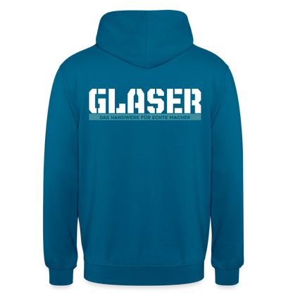 Unisex Hoodie HW-300 | MACHER "Glaser" Tiefseeblau Unisex Hoodie {{ color }}