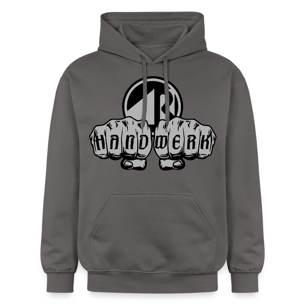 Gildan Unisex Softstyle® "Raumausstatter" Dunkelgrau Gildan Unisex Softstyle® Midweight Hoodie