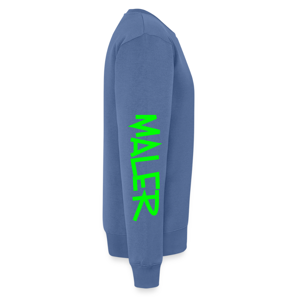 Unisex Premium Pullover "Maler" neongrün Männer Premium Pullover
