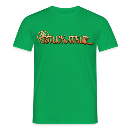 Unisex T-Shirt "Stuckateur" Kelly Green Männer T-Shirt