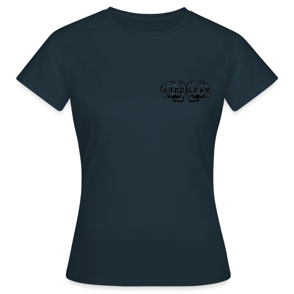 Frauen T-Shirt "Schornsteinfegerin" (beidseitig bedruckt) Frauen T-Shirt